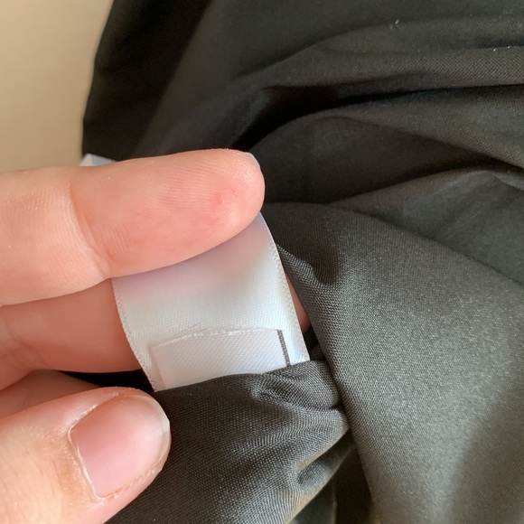 Adrianna Papell Knee-Length Satin Formal Gown - Picture 9 of 13